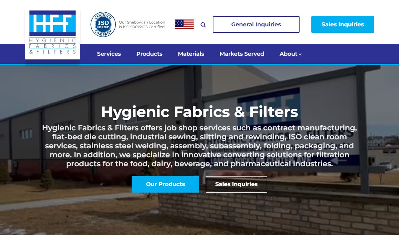 Hygienic Fabrics & Filters